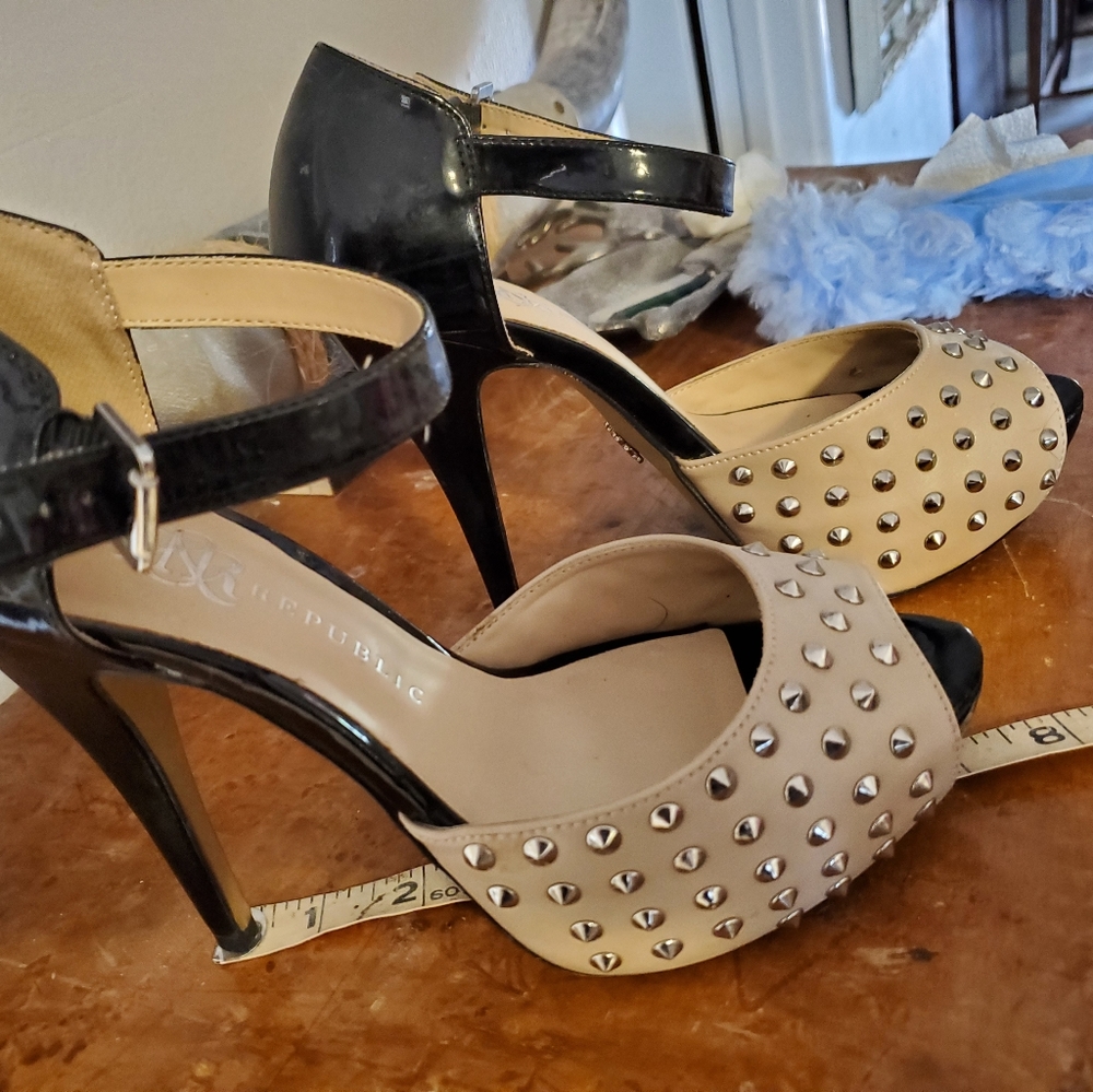 Studded Heels - Picture 2 of 6